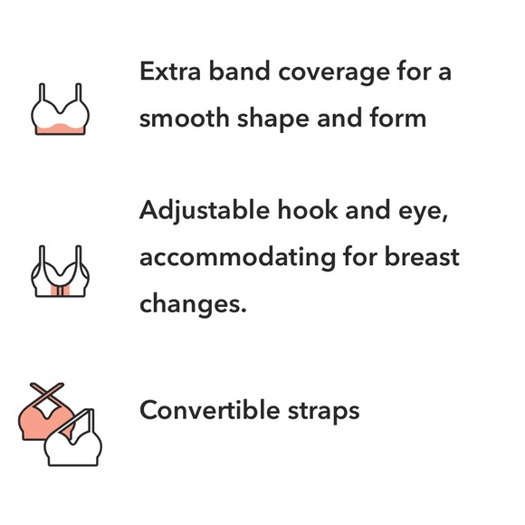 Shapermint Chocolate Supportive Comfort Wireless Shaping Bra🖤 - Picture 16 of 16